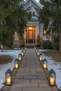  Layered Pathway Lanterns