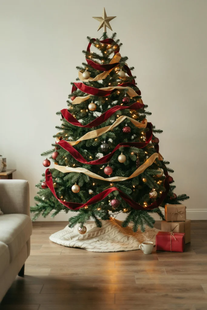 Layered Ribbon Garland