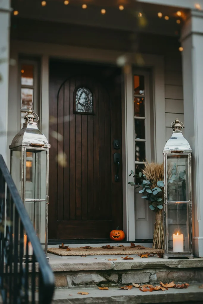 Mercury Glass Candle Lanterns