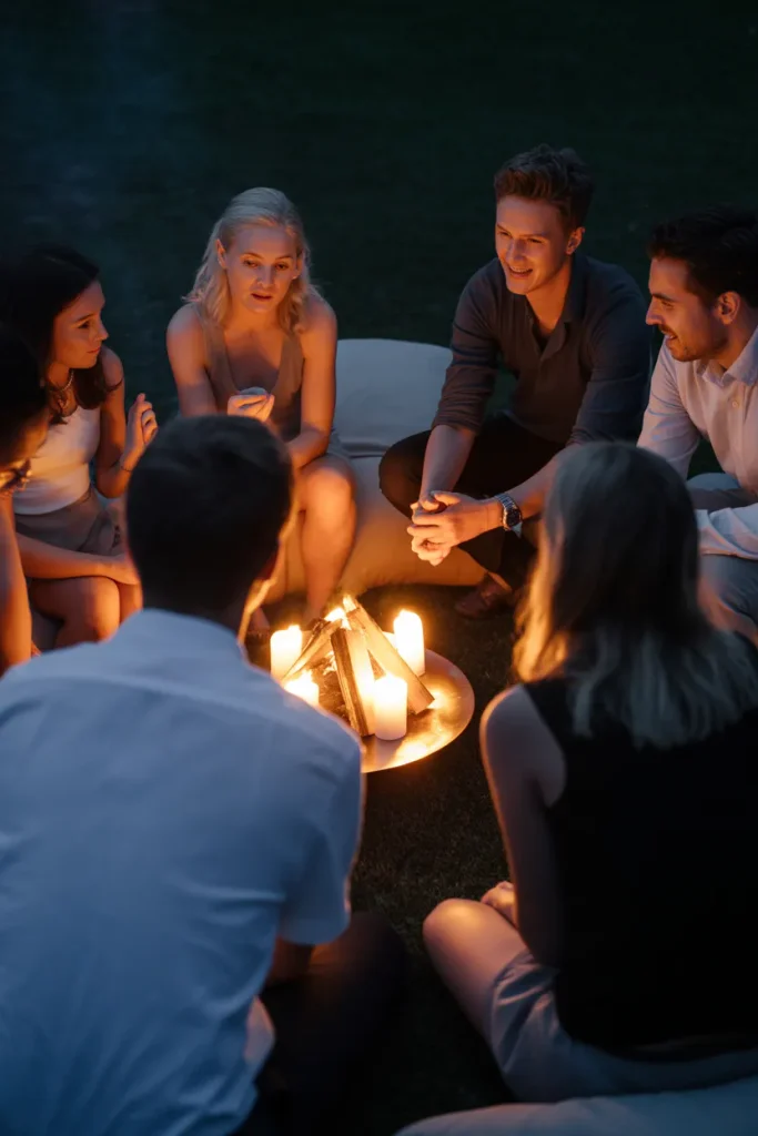 Midnight Ghost Story Circle