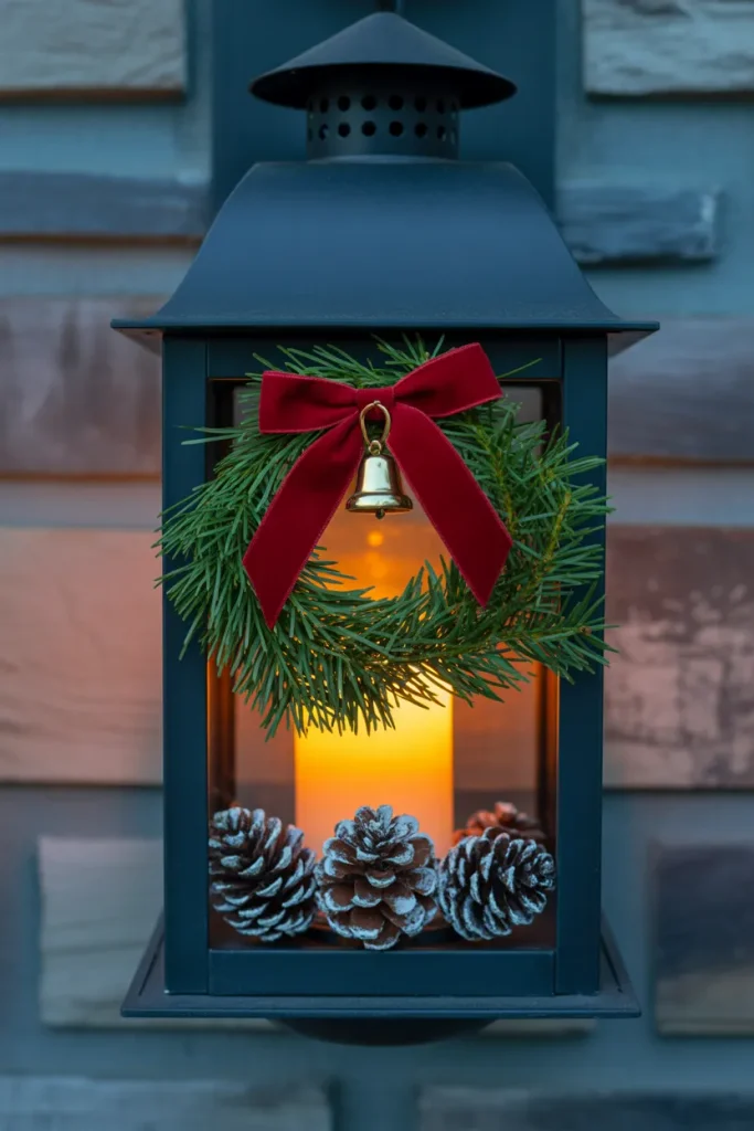 Mini Wreath Lanterns