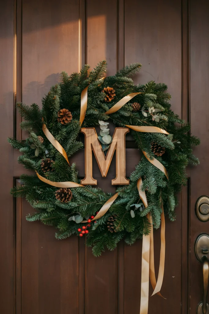 Monogram Wreath Accent
