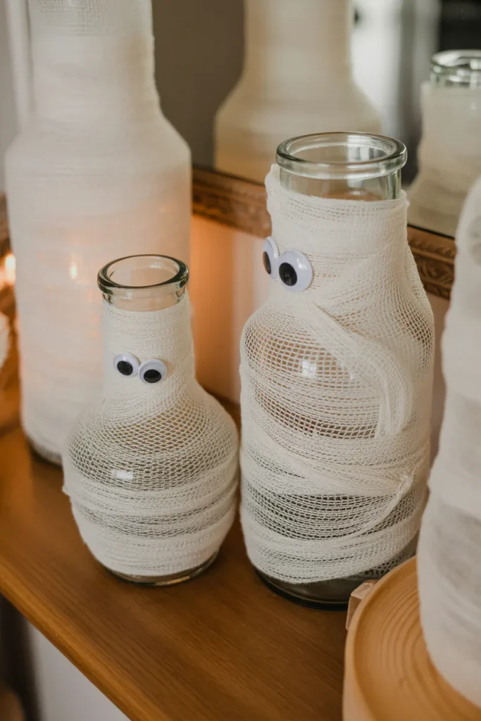 Mummy Wrapped Vases
