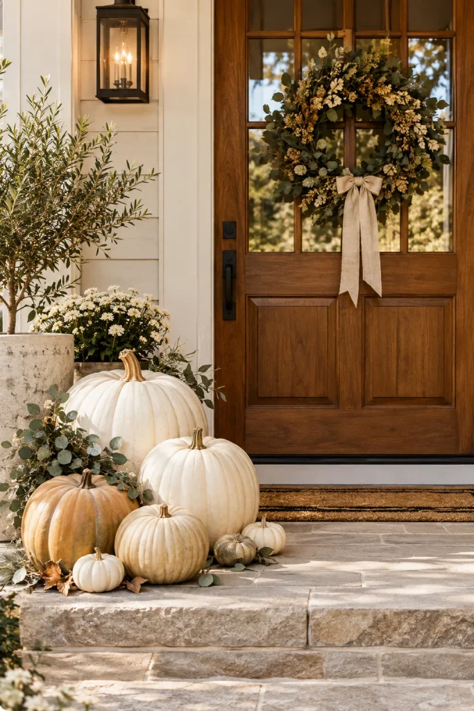 Oversized Pumpkin Cluster