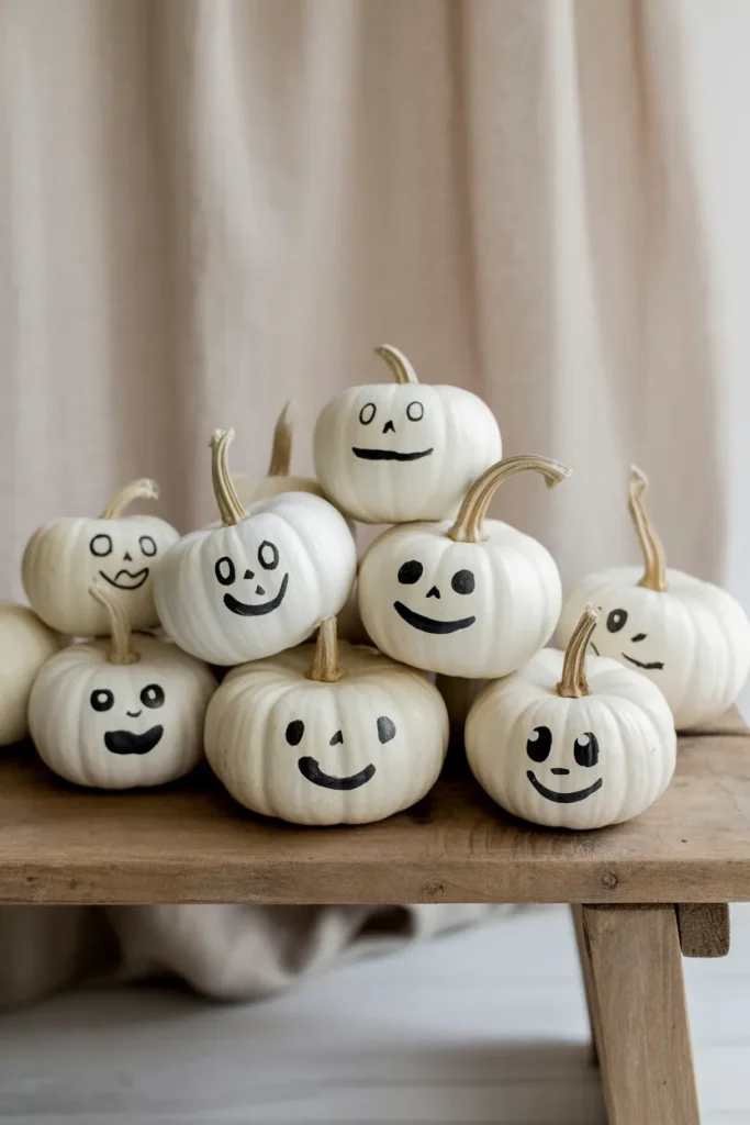 Painted Pumpkin Faces