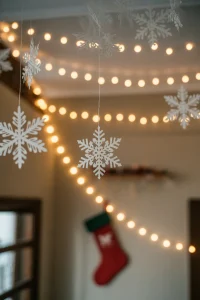 Paper Snowflake Ceiling