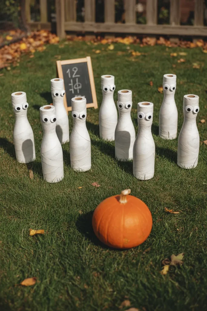 Pumpkin Bowling Game