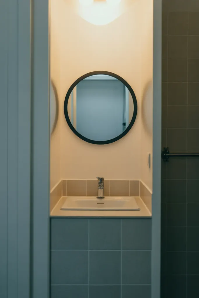 Round Mirror Framing