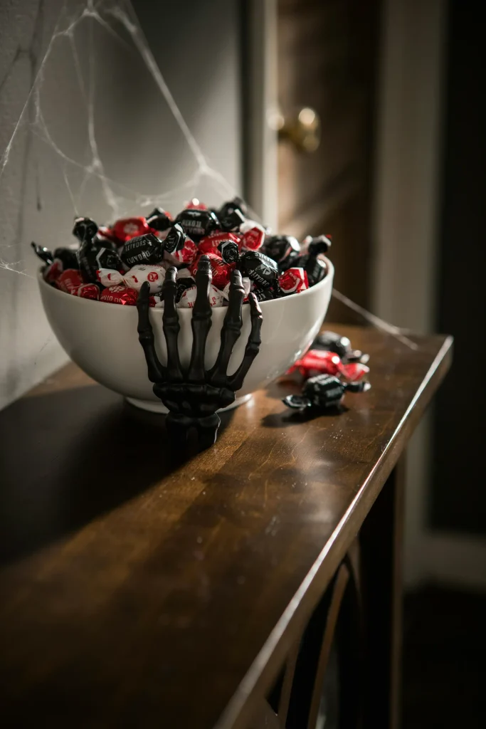 Skeleton Hand Bowl