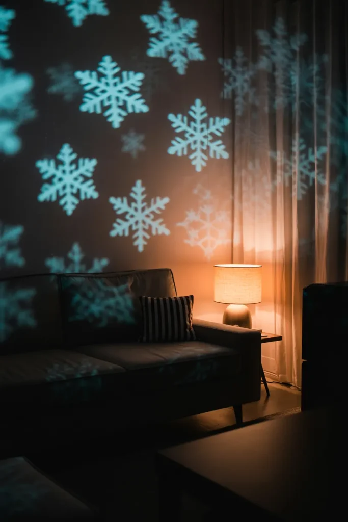 Snowflake Wall Projection