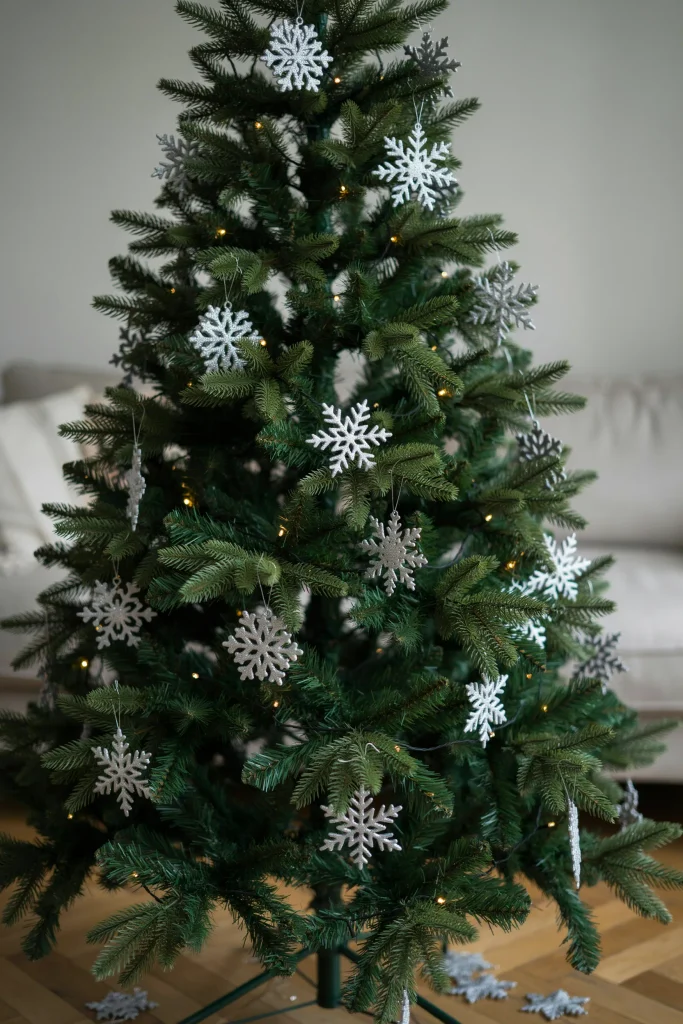 Sparkling Snowflake Ornaments