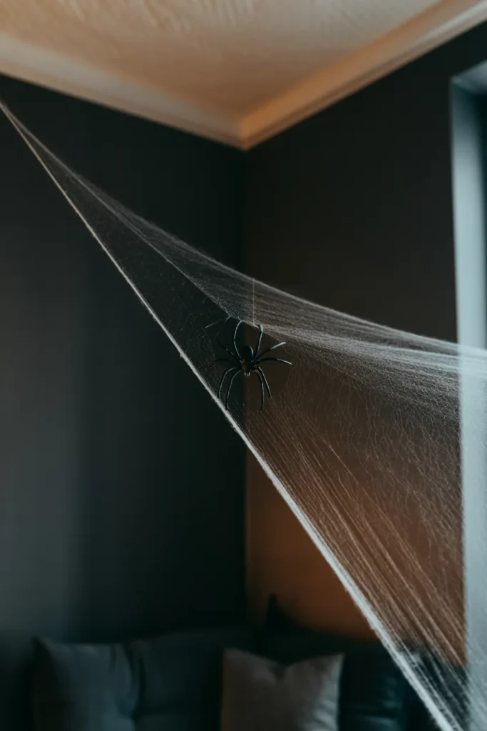 Spider Web Corner Display