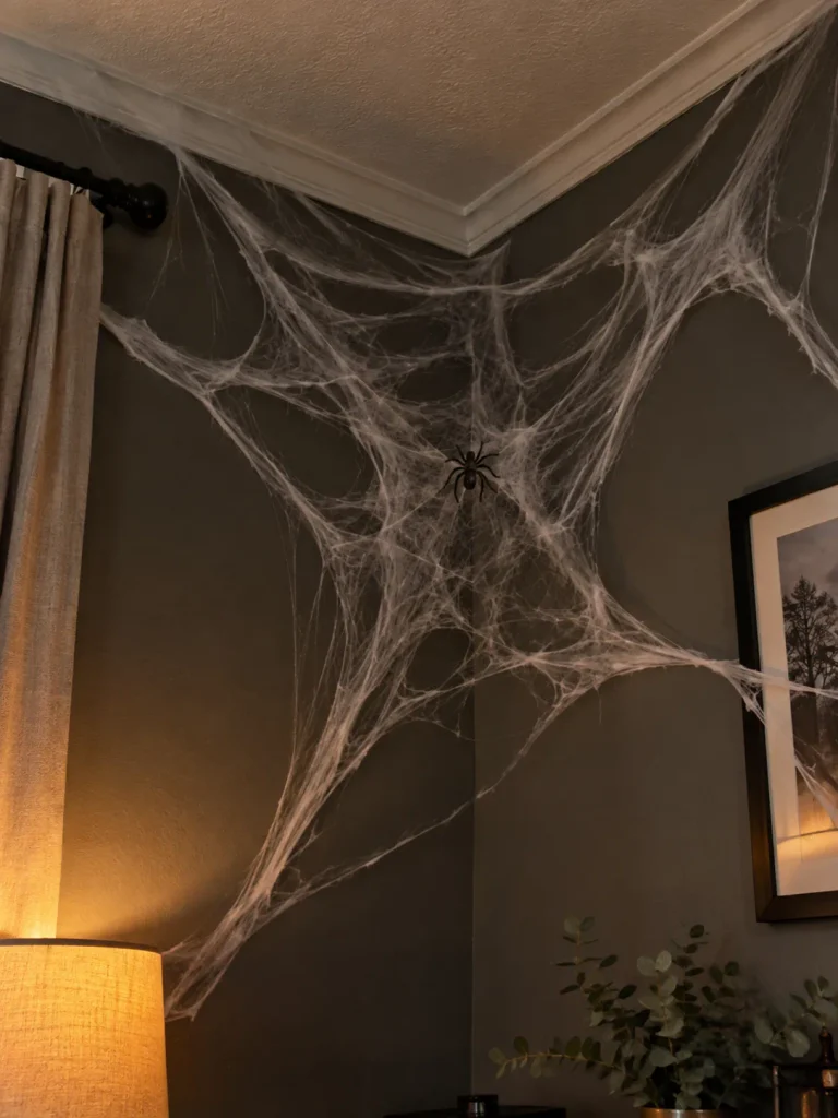 Spider Web Décor