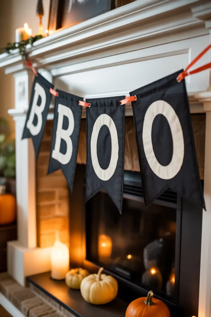 Spooky Message Banner
