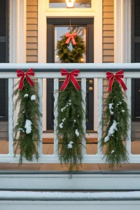 Symmetrical Garland Swags