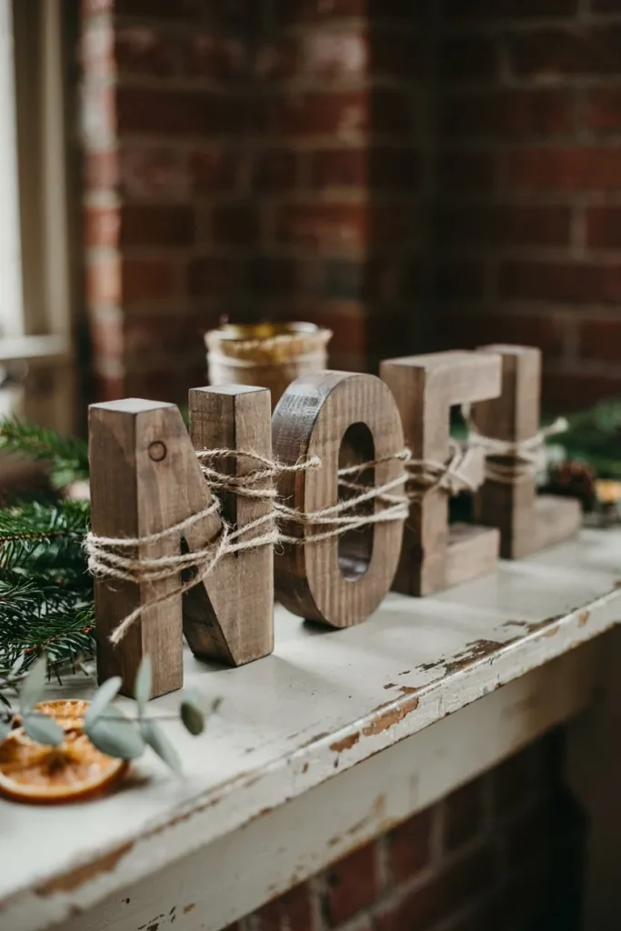 Twine Wrapped Letters
