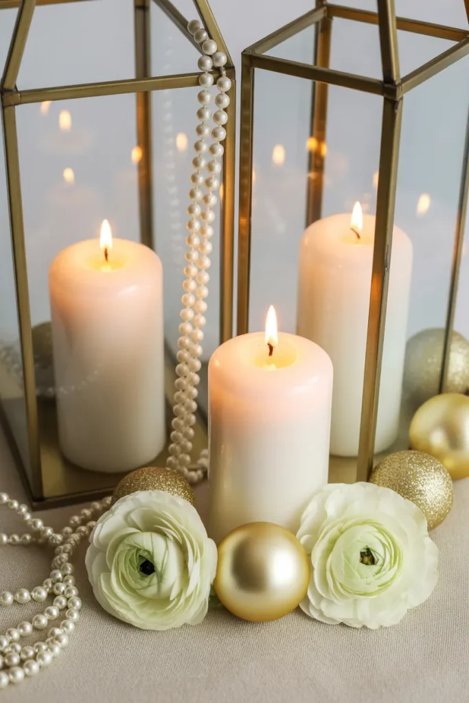 White and Gold Elegance