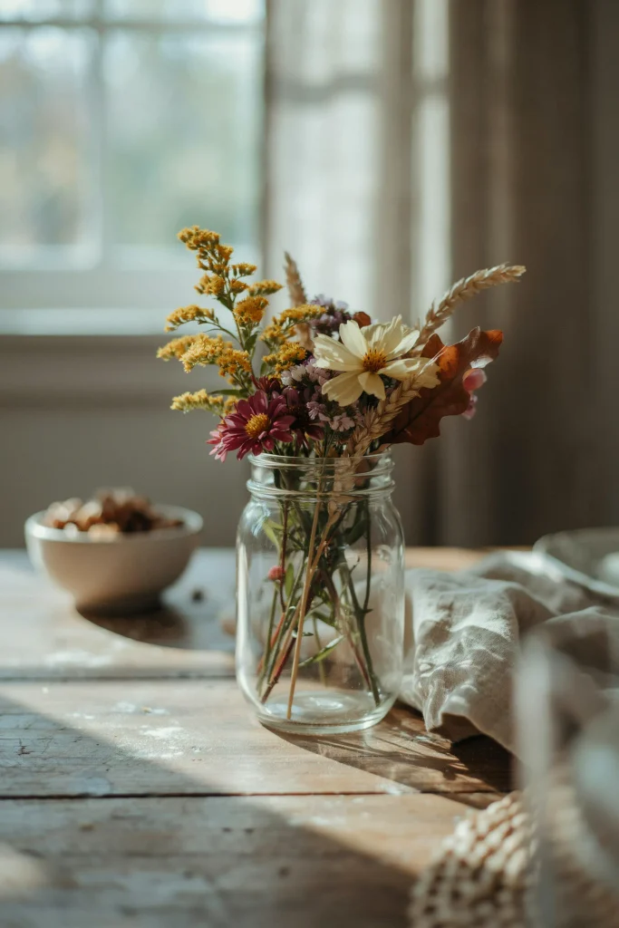 Wildflower Harvest Jar