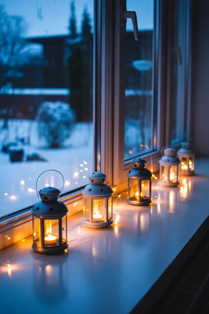 Windowsill Glow Row
