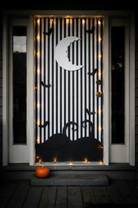Nightmare Before Christmas Inspired Door