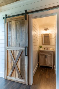 Barn Door Entrance