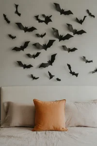 Bat Wall Above the Headboard