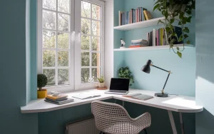 Corner Desk Setup