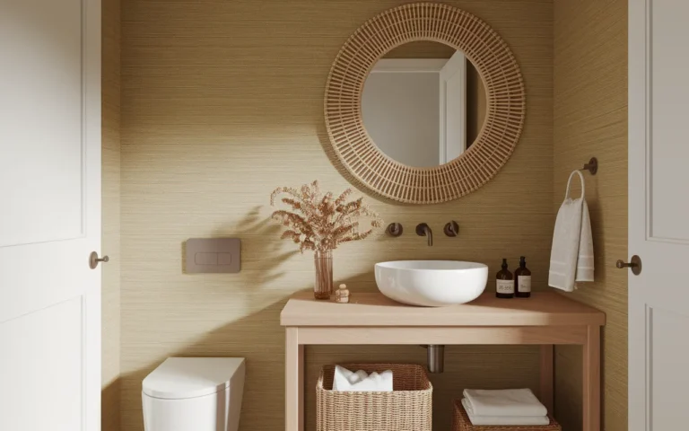Wallpaper Powder Room