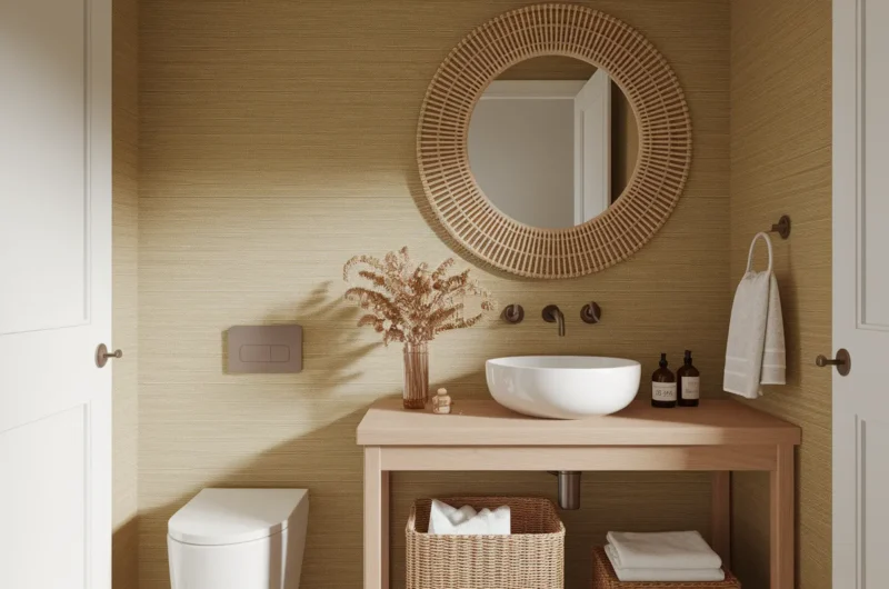 Wallpaper Powder Room