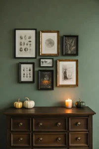 Haunted Vintage Gallery Wall