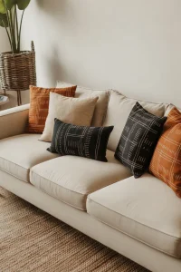 Mudcloth Throw Pillows