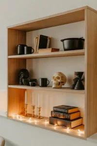 Witchy Open Shelving