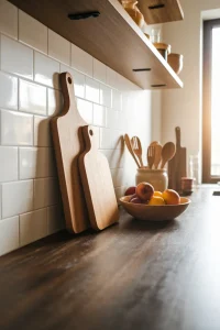 Wooden Kitchen Accents